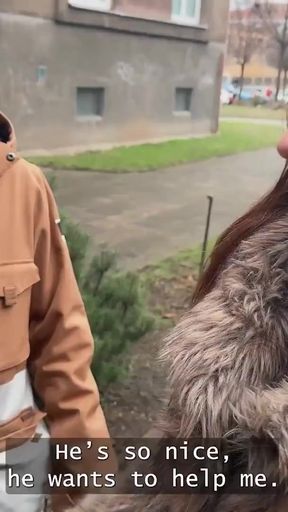 VIP4K. He wasn't giving her HUGE TITS any pleasure, so she decided to fuck a stranger right in front of him   Clip 1