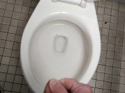 Cumming In A Stall At The Local Truck Stop