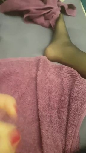 Cum on sexy tranny feet vol 1  - 25 min