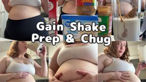 4000 Calorie Gain Shake Prep and Chug