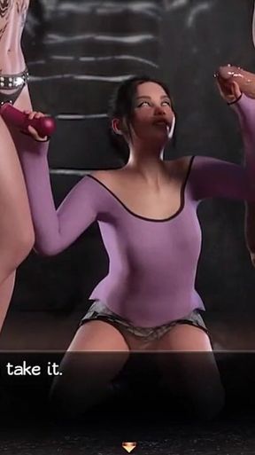 Treasure of Nadia V67011 Part 178 Threesome in the Cave by Loveskysan69