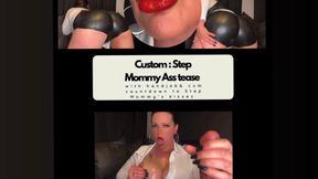 Custom* Step-Mommy Ass Tease & Handjob