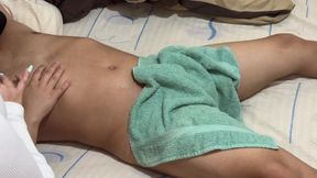 Milf With A Huge Ass Offers Full Service To A Shy Client