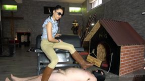 MISTRESS GAIA - PONY BOOT THROBBER - HD