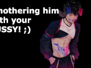 Subby Househusband gets smothered between your thighs || NSFW Audio and Male Moaning ASMR