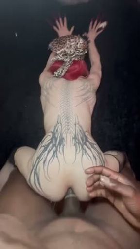 Bimbo femboy hardcore doggy with BBC