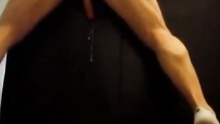 Couch back humping cum 6