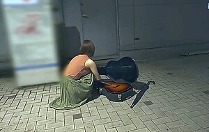 Mgold-020 a street musician girl was sexy and had big breasts, so i picked her up, followed her
