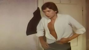 Deutscher Vintage-Stil: Behaarter Amateur-Retro