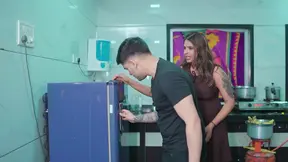 Step brother bangs hot desi sister in the kitchen