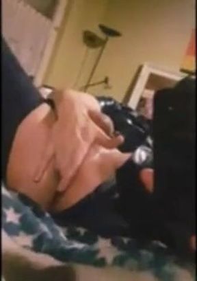 Hands-Free Twink Takes on a Big Sex Toy