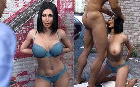 Horny and Slutty Female Cop Fucked by a Big Cock