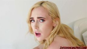 Candy White gets her Meaty Teen Pussy Pounded by BBC
