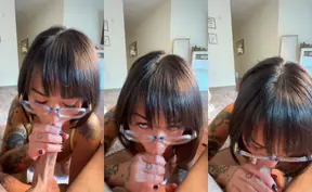 black-haired baddie loves good dick