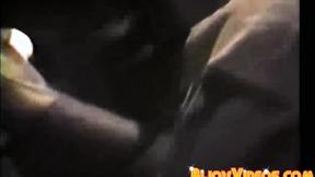 ”Vintage gay ritual grooming of a  man with blowjobs”