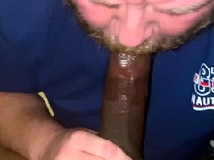 Hot interracial blowjob for horny gays