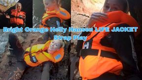 Bright Orange Helly Hansen LIFE JACKET Strap Play - MP4 HD