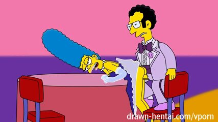 Simpsons Porn - Marge and Artie afterparty