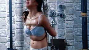 CYJ015 ROPE BONDAGE SUSPENSION WHIPPING SPANKING HUMILIATION STRUGGLING DOMINATION