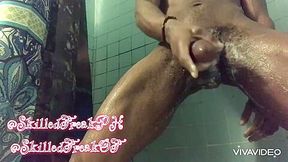 When She Cream On The Dick .. Shower Fun