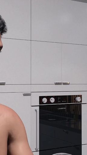 Summer Vacation - Carlos Gave Hairy Stepdaddy with Big Cock a Blowjob