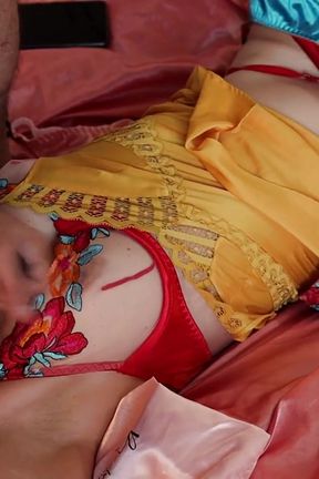 2505eotec_full - French Amateur, Clothed Sex, Satin Lingerie, Dirty Talk, Cumshot
