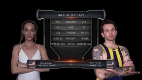 mona wales vs will havoc mixed wrestling