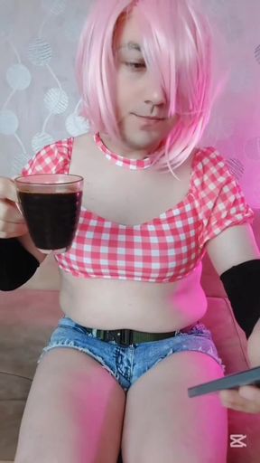 Cowgirl with Pretty Smooth Legs