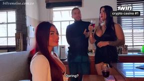 My husband and I invited my stepsis for a swinger intercambio, rock-hard raunchy orgy and milf pov!