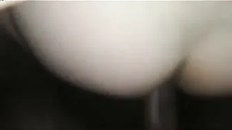 Amateur bareback anal with big cock and white ass