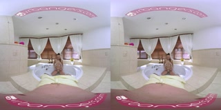 VR PORN - Hot Brunette Fuck and Suck In the Hot Tub