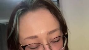 Hot Porno @Blowjob and #Glasses Porn with @Sabrina Nichole Like & Share!