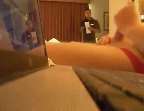 Room Service Catches a Str8 Daddy 2