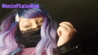 Goth Girl Cuffed and Struggle Fucked
