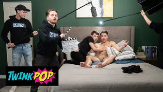 Colton Reece Stumbles Onto Porn Set And Barebacks Joey Mills Big Ass