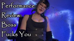 Performance Review- Boss Fucks You