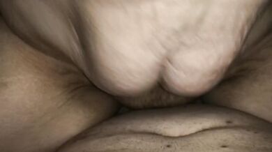Late night fuck wife creampie riding high