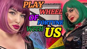 PLAY WHEEL OF FORTUNE WITH US