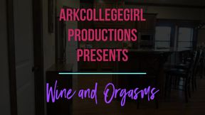 Housewife Orgasms after Workout and Wine