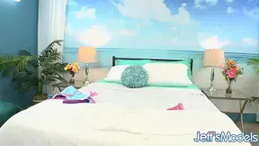 Ebony Plumper Giant Cherry Plays with a Bunch of Toys