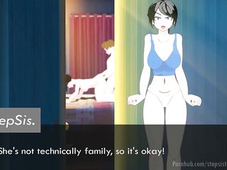 JOI-Step sister! That babe caught me and making me wank