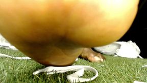 Monsters Feet Sneakers Growth - the Ancient Foot Giantess, Growth Fetish, Sneakers Ripping Fantasy