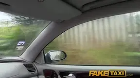 FakeTaxi: Posh golden-haired falls for my out of gas Joke