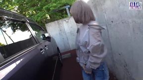 Stream Journey as a Slender Beauty Masters the Thrill of Standing Release Outdoors Part.2