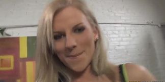 Big Black Dick Prepares for Anal with Flash Brown