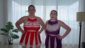 Cheerleader blowbang