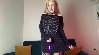 Play with your balls and for me JOI CBT Femdom