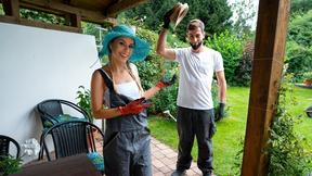 ”I ravaged my nasty gardener hottie”