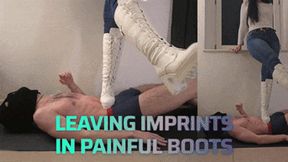 Leaving Imprints on You With My Painful White Boots (Double Close Version) - TamyStarly - Trampling, Stomping, Body Trample, Crush, CBT, Domination, Femdom