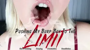 Pushing My Burp Boy To The Limit - HD - The Goddess Clue, Training Burp Slave With Over 25 Stinky Belches, Burp Loser